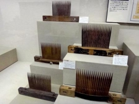 倉吉歴史民俗資料館の倉吉千刃の展示