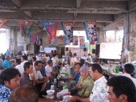 伊良部漁協での「パヤオの日」記念式典（撮影：伊良部漁協）